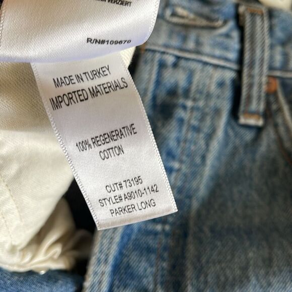 NEW AGOLDE Parker Long Loose Vintage Shirts on Skywave Size 27 - Picture 7 of 9